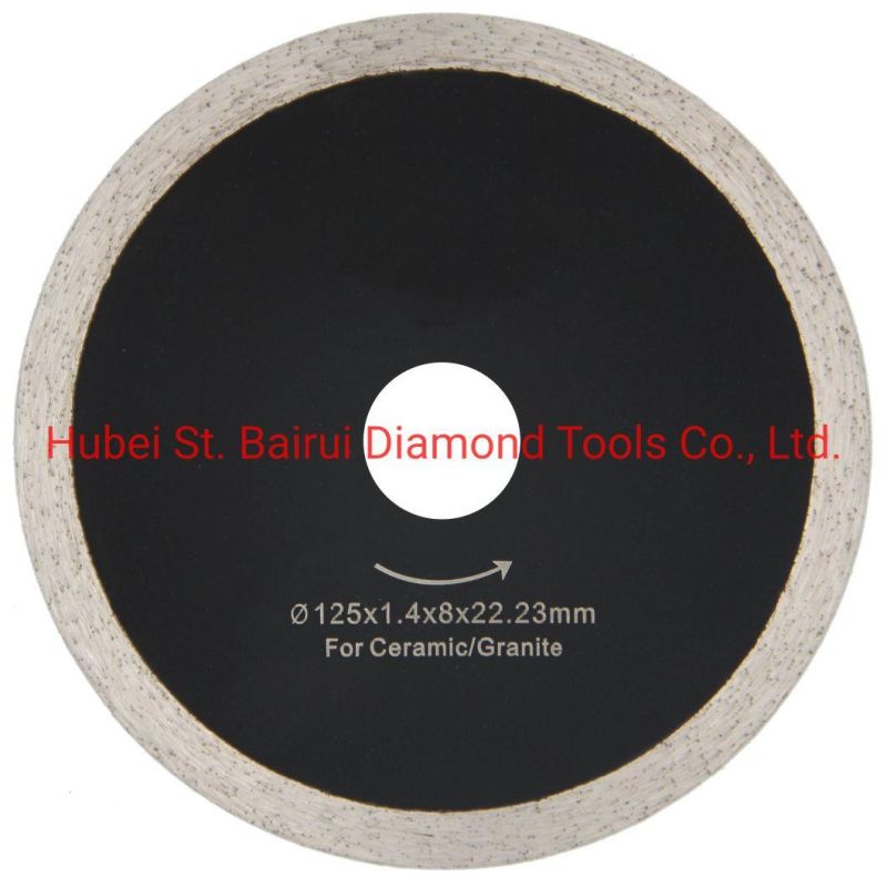 130mm Hot Pressed Segmented Fast Cut Diamond Saw Blade for Ceramic Tile Porcelain Granite Marble Cutting.