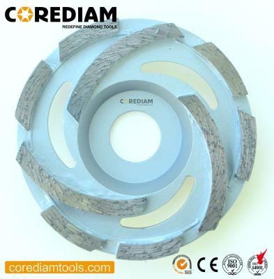 4-Inch Diamond Cyclone Cup Wheel with Super Efficiency for Concrete and Masonry Materials in Your Need/Diamond Grinding Cup Wheel/Tooling