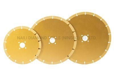 Qifeng Manufacturer Power Tools Diamond Cutting Wheel/Diamond Brazed Saw/Vacuum Brazed Diamond Circular Saw Blade for Marble/Stones