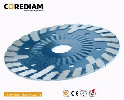 150mm Sintered Turbo Blade with Wave Steel Core/Diamond Tool