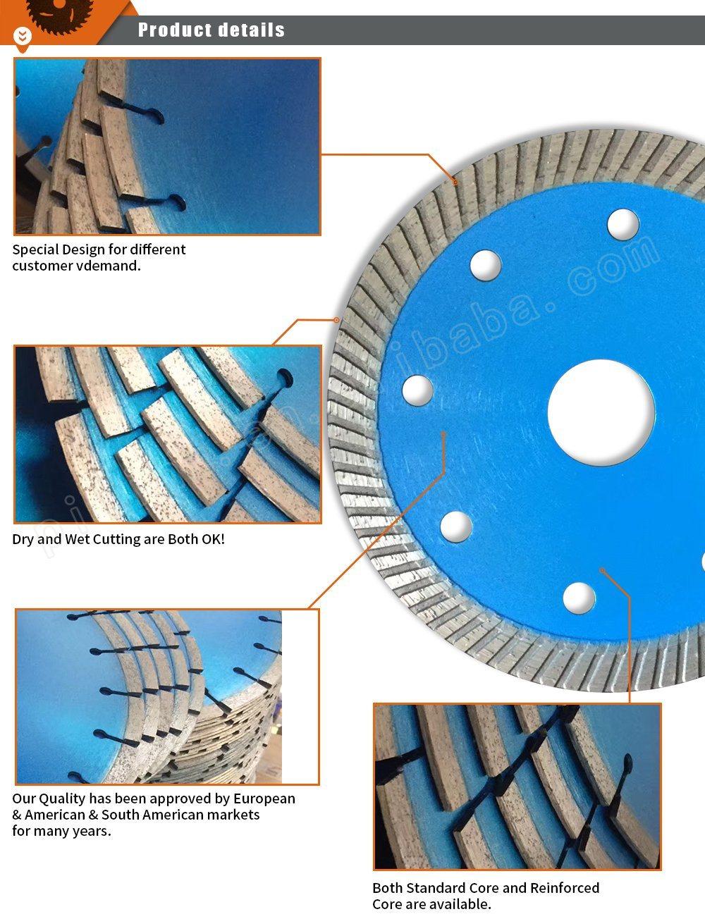 Diamond Polishing Granite Multi Saw Segment Cutting Blade