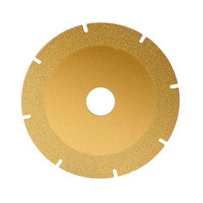 Qifeng Manufacturer Power Tools 100mm Vacuum Brazed Diamond Saw Blade for Marble /Diamond Cutting Tool/Cutting Saw Blade