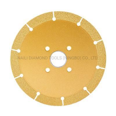 Qifeng Manufacturer Power Tools Vacuum Brazed Cup Wheel/Diamond Tool/Diamond Saw Blade for Stones