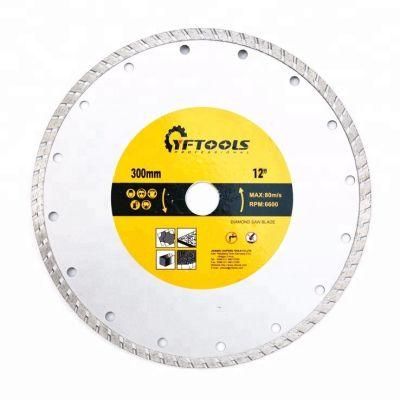300mm Circular Turbo Diamond Saw Blade for Marble and Stone