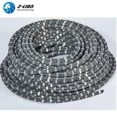 11.5mm Granite Block Slab Rubber Diamond Abrasive Cutting Saw Wire