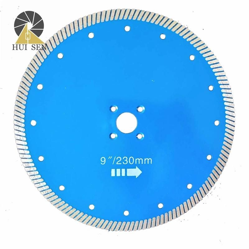 Hot Press Diamond Turbo Circular Saw Blade for Metal and Concrete