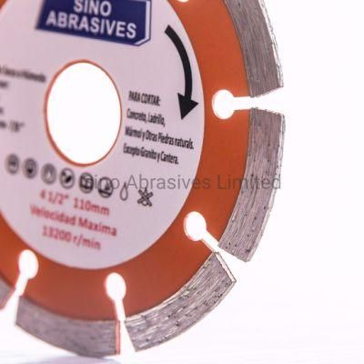 Segmented Type Wet Cutting Diamond Blade for Marble Cutting