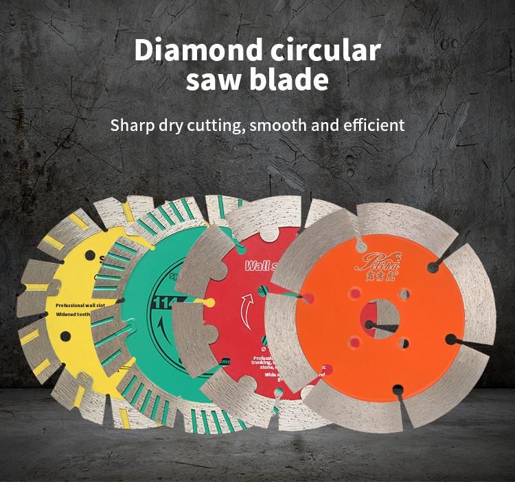 Diamond Saw Blade Dry Cutting Disc for Concrete Quartz Stone Marble Masonry Tile Wall Open Slot Cutting