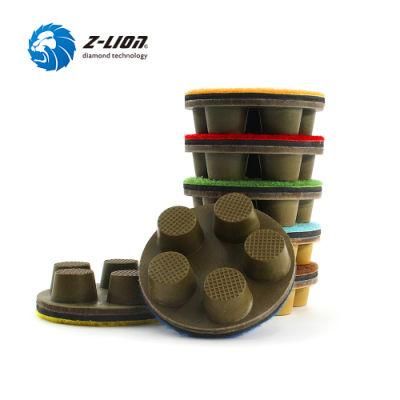 New 3in Diamond Resin Bond Wet Abrasive Floor Polishing Pad