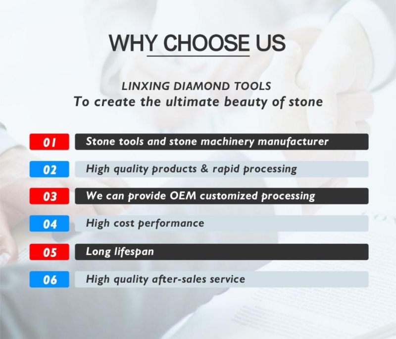 ODM Diamond CNC Calibrating Wheel for Stone Slab Processing