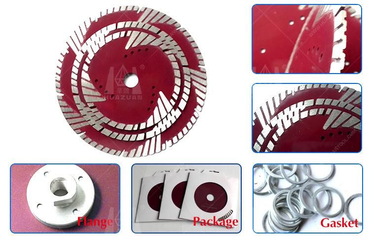 China 4.125inch High Grade Sintered Continuous Rim Diamond Cutting Blades