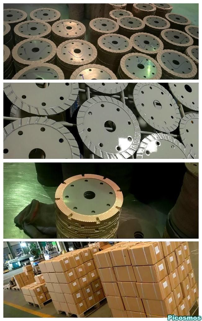 230mm Sinter Hot-Pressed Diamond Concrete Blade with Turbo Segment