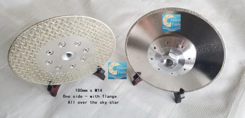 Electroplating Diamond Saw Blade with Protection