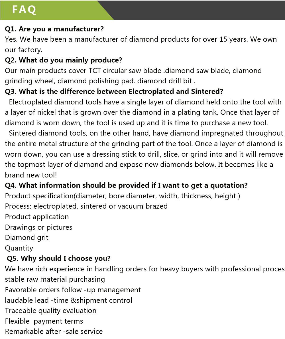 Diamond Saw Blade Cutting Discs for Stone Granite