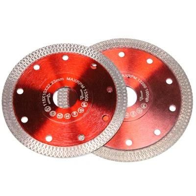 Porcelain Diamond Saw Blade X Thin Turbo Cutting Disc for Ceramic Dekton Blades