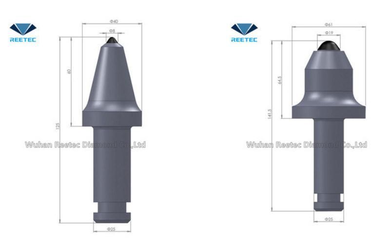 Coal Mining Pick Road Milling Picks with Diamond PDC Button