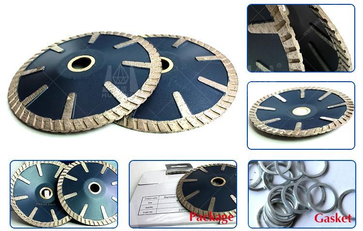 China 4.125inch High Grade Sintered Continuous Rim Diamond Cutting Blades