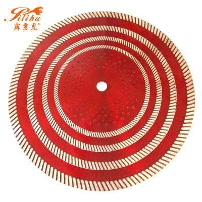 Silent Cutting Laser Welding Segment Diamond Saw Blade for Marble Cutting