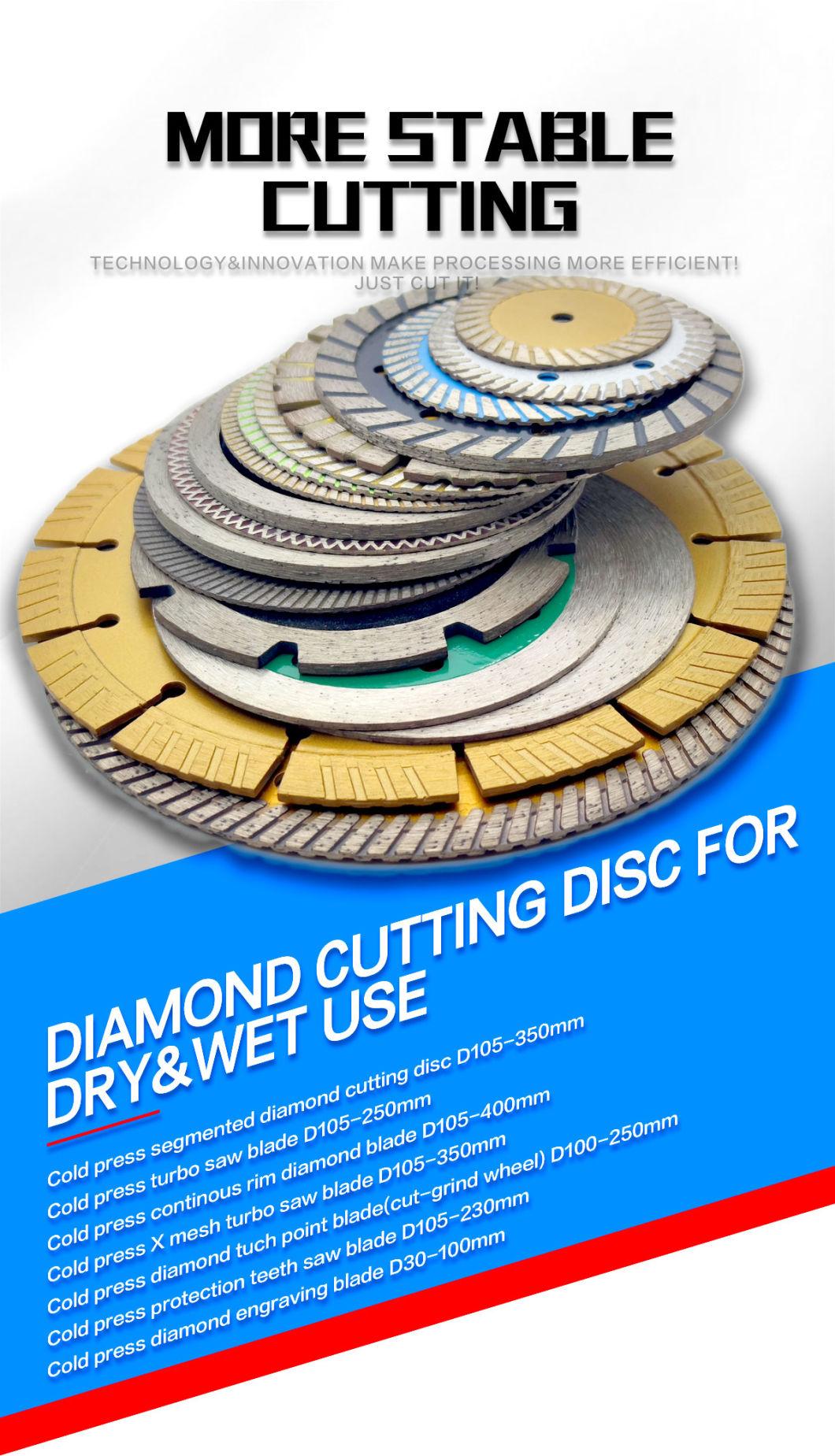 High Cutting Efficiency Dry Cutting Blade&Disc for Granite, Marble, Sandstone, Lava Stone Tile