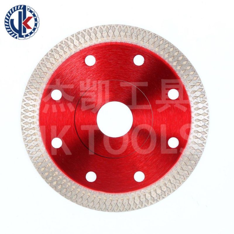 Thin Turbo Diamond Saw Blade for Porcelain, Cutting Disc, Diamond Tool for Ceramic