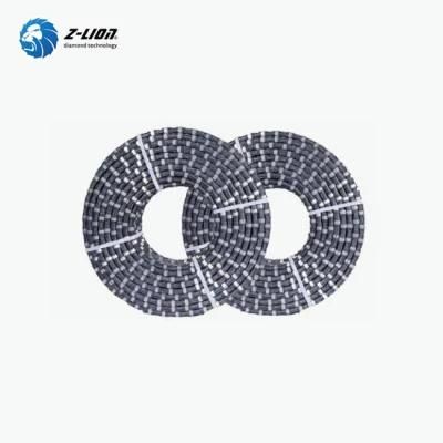 11.5mm/12.0mm Granite Quarrying Diamond Wire Sharp Stone Block Cutting Saw