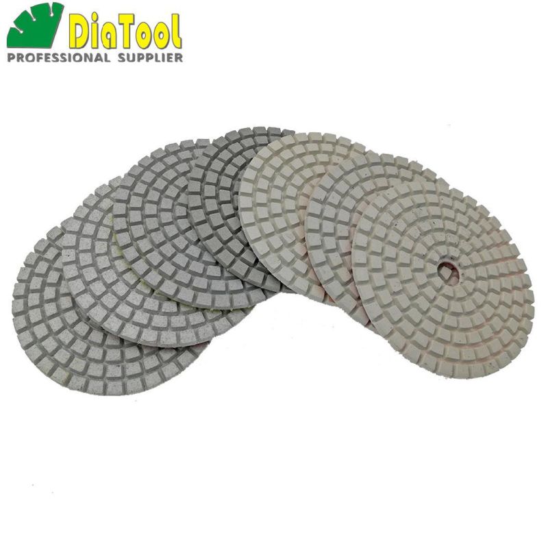 3" White Bond Polishing Pads for Marble & Granite