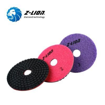 Diamond Flexible Grinding Wheel 3 Steps Stone Polishing Pads