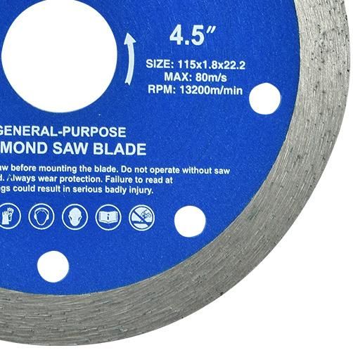 Diamond Wet Saw Blade Cutting Resin Bond Diamond Cutting Disc