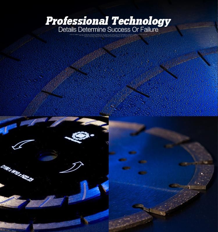 450mm Silent Saw Blade for Stone Edge Cutting-Diamond Cutting Segmented Blade