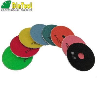 3&quot; White Bond Polishing Pads for Marble &amp; Granite