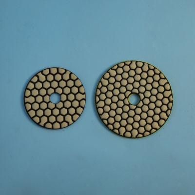 7PCS/Set 4&quot; 100mm Sanding Disc Flexible Grinding Disc Resin Bond Dry Diamond Polishing Pad for Granite Marble