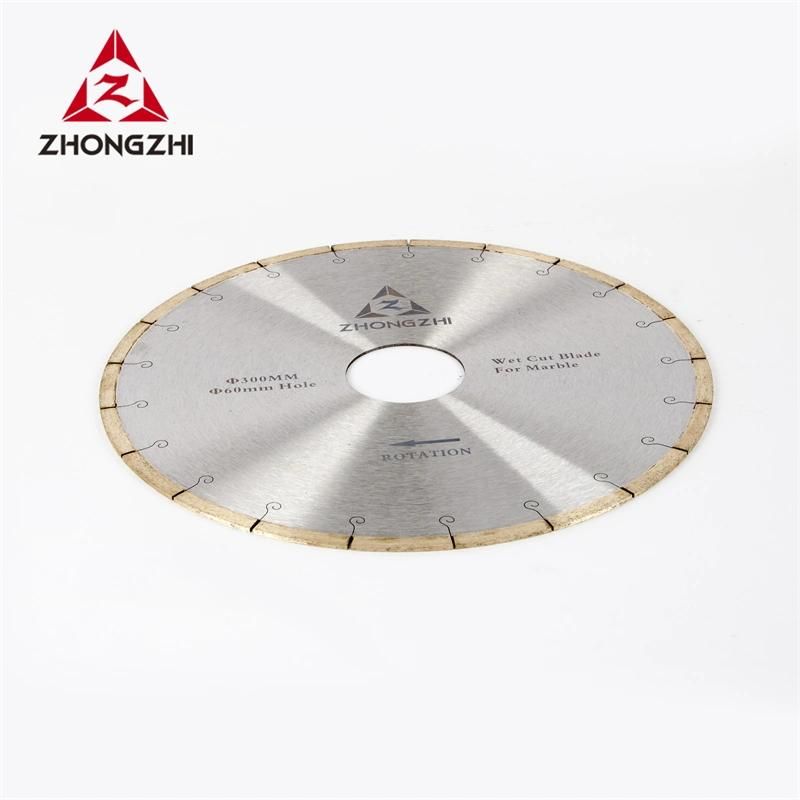 D300 Diamond Saw Blade for Marble Cutting with Fish Hook