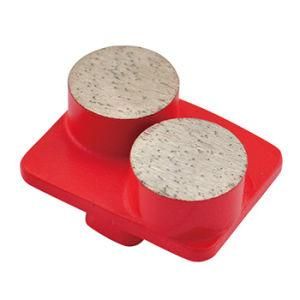 Round Segment Redi-Lock Type Diamond Grinding Plate Mount for Husqvarna