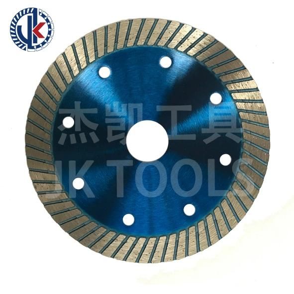 Jk Diamond Saw Blade/Diamond Turbo Cutting Disc for Granite Stone Marble Concrete Brick Under Hot Press Technology