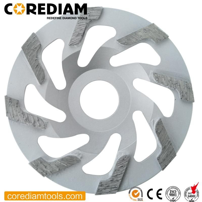 All Size Diamond Grinding Cup Wheel with L Segments for Concrete and Masonry Materials/Tooling