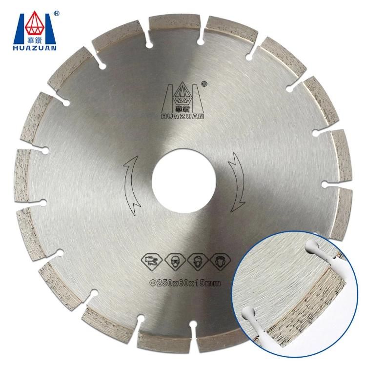 Huazuan Diamond Cutting Tool High Performance Diamond Cutting Saw Blade Segment for Granite Stone