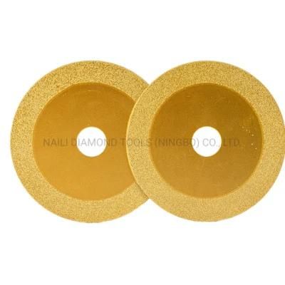 Qifeng Manufacturer Power Tools 110mm Vacuum Brazed Saw Blade for Granite Marble and Stones