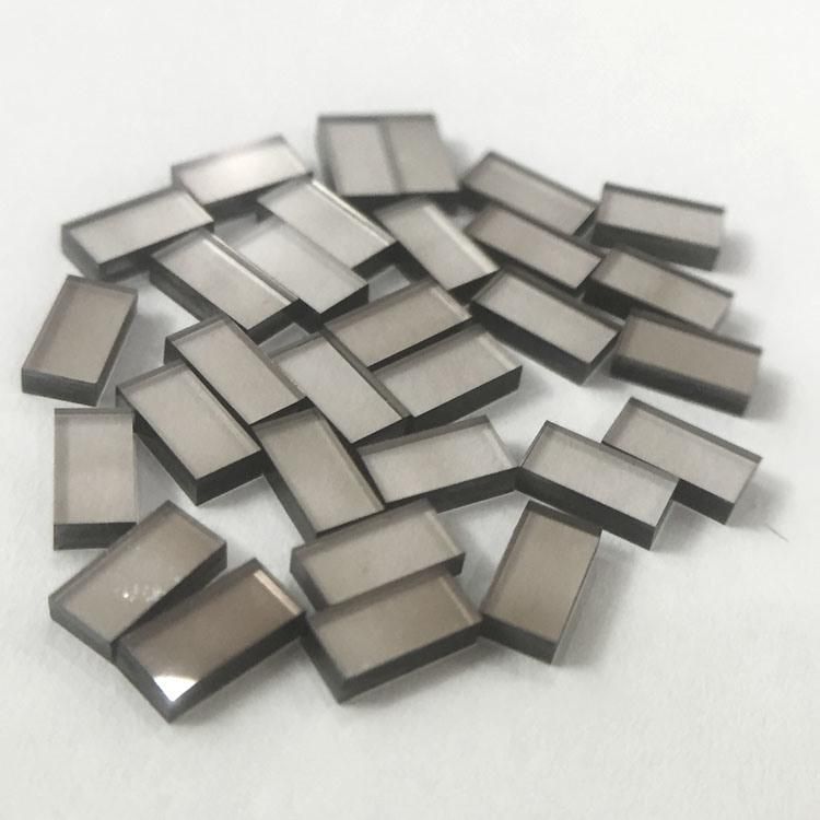 6X3X1.5mm Single Crystal CVD Diamond Plate for Ultra-Precision Mirror Parts CNC Machine Tools