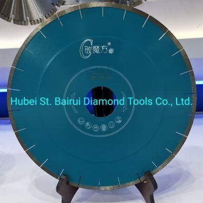 Exported Europe Quality Dekton Stone Bridge Cutting Saw Blade with Low Noise Fast Speed Chip Free Cutting