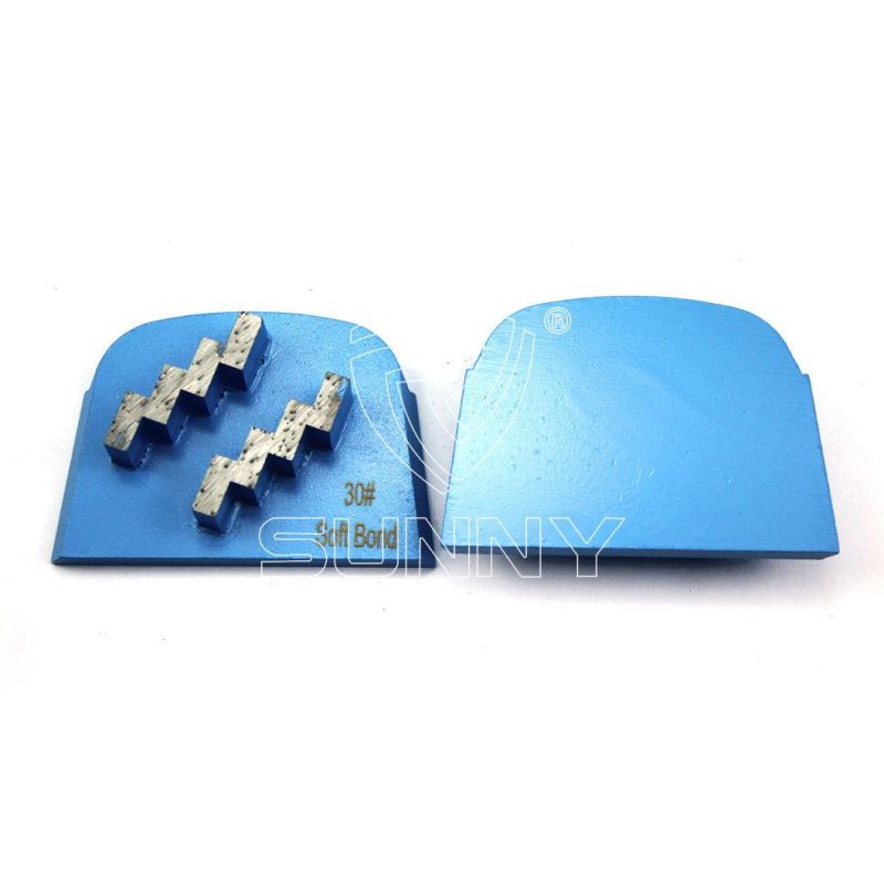 Zigzag Segment Diamond Grinding Shoe for Lavina Machine