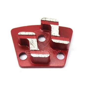 S Shape Segment Trapezoid Diamond Grinding Shoe for Concrete