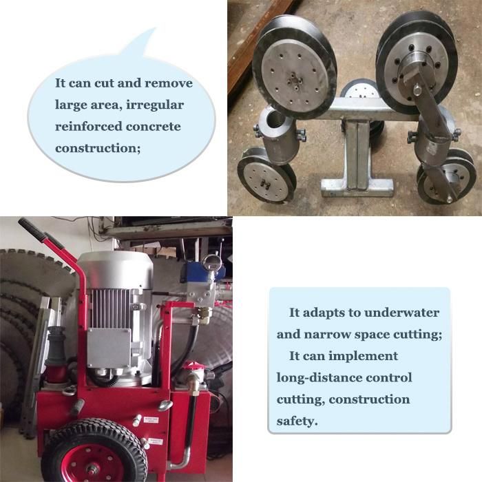 High Efficiency Wire Saw Machine for Block Cutting