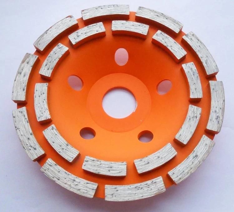 Double Wave Diamond Turbo Cup Wheel for Masnory Grinding