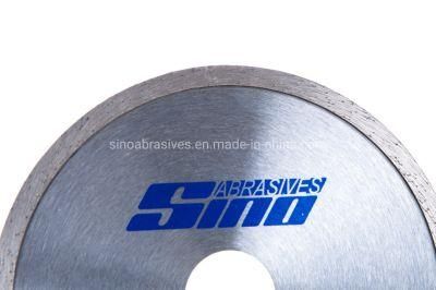 Continuous Rim Type Dry Sintered Diamond Blade for Ceramic Cutting