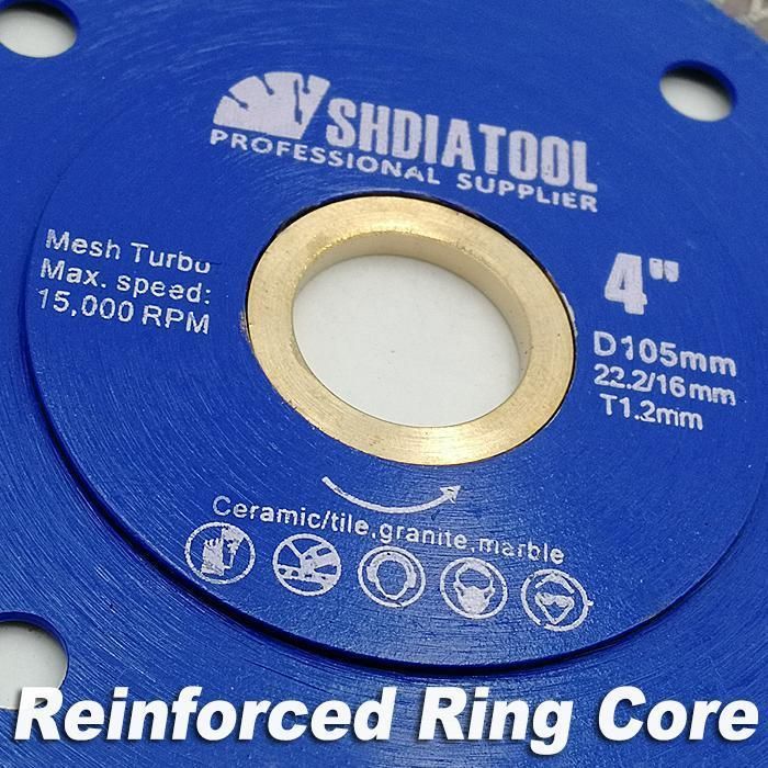 Hot Pressed Diamond Blade Turbo Circular Saw Blade Cutting Disc for Granite Marble