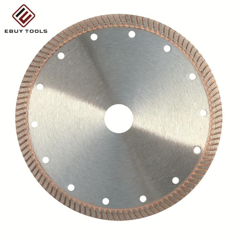 125mm Hot Pressed Super Thin Turbo Cutting Disc Diamond Saw Blade for Granite Ceramic Tile Marble