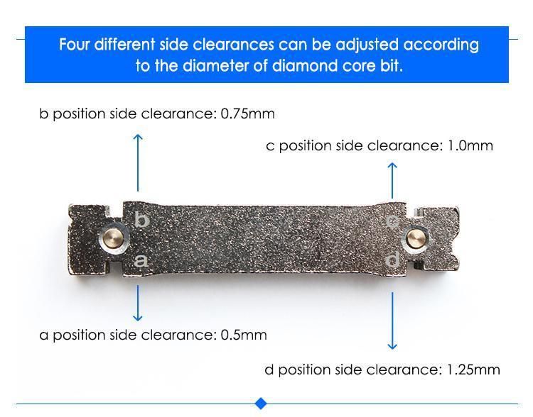 Brazed Holder Welding Magnets for Retipping Diamond Core Drill Bit