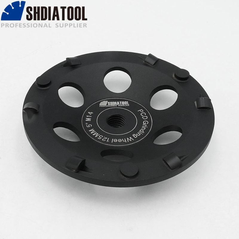 PCD Grinding Cup Wheel Polycrystalline Diamond Grinding Wheel for Removing Epoxy Coating, Glue, Mastic, Paint