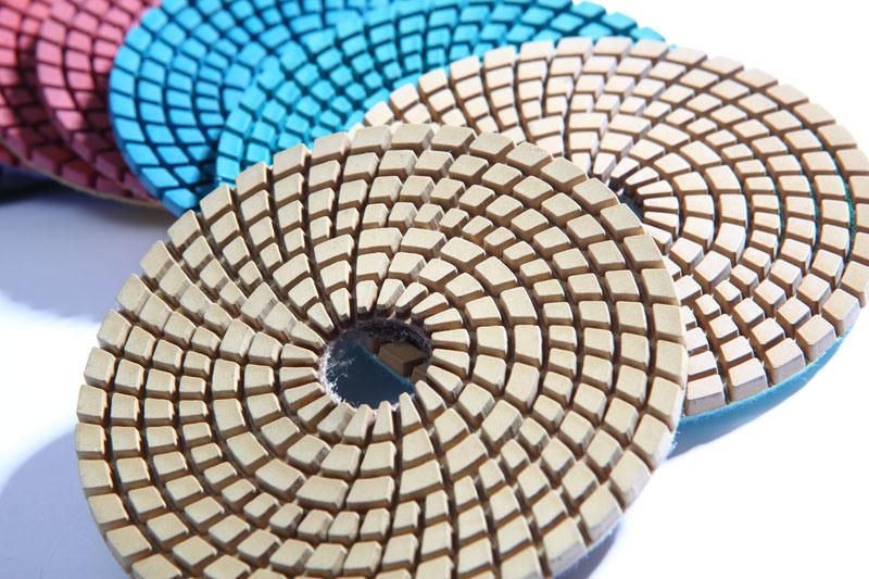 Diamond Abrasive Dry Grinding Pads-Polishing Floor Flexible Pads for Stones