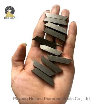 Large Production Marble Stone Cutting Diamond Segment for Gangsaw Blade